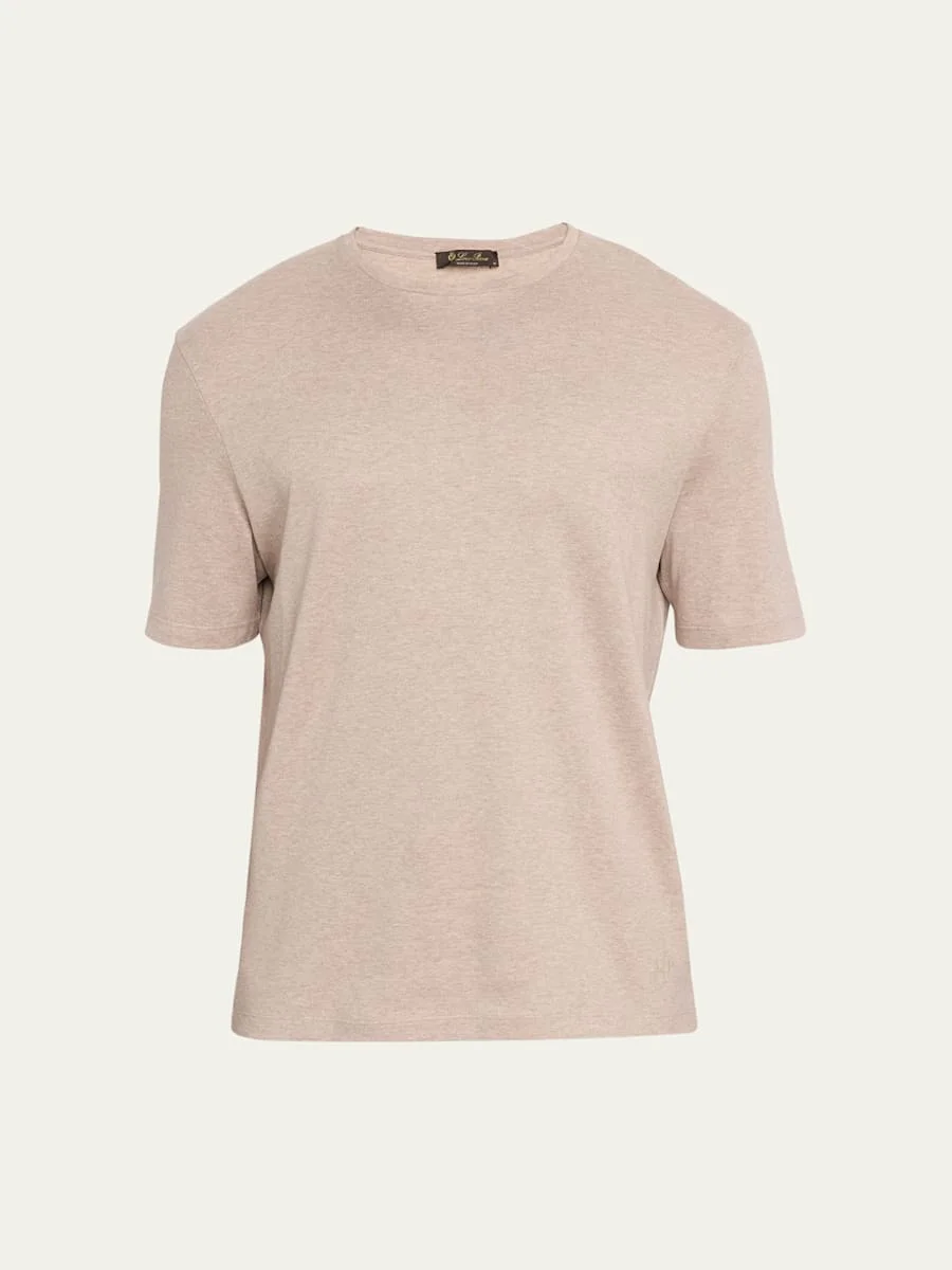 Men's Tremezzo Sea Island Cotton Crewneck T-Shirt - 1