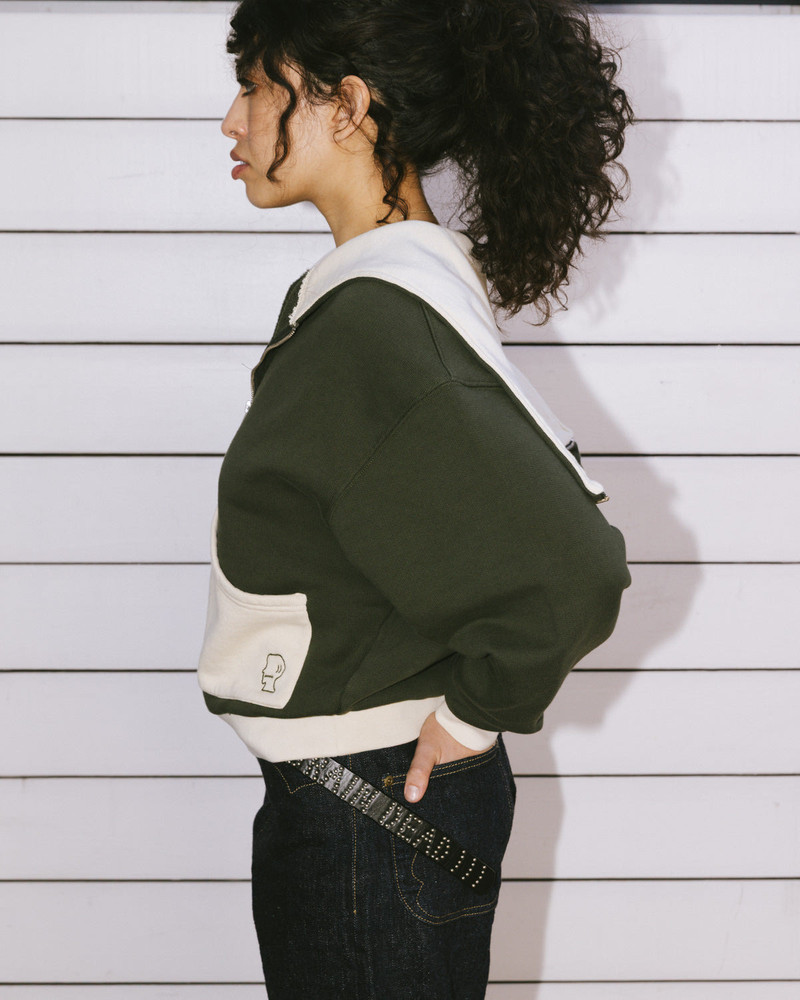 Zip Hoodie - Green 11