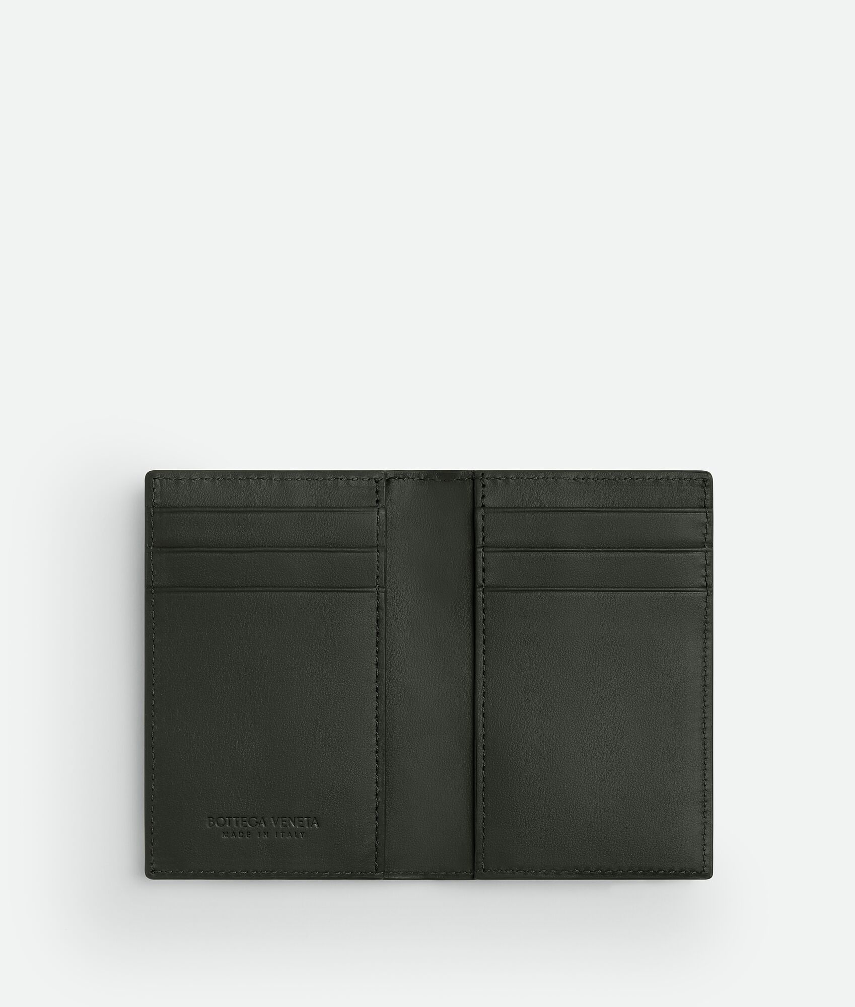 Intrecciato Flap Card Case - 2