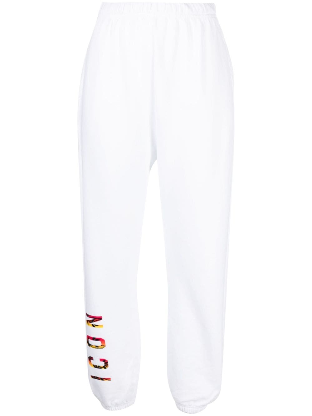 logo-print track pants - 1