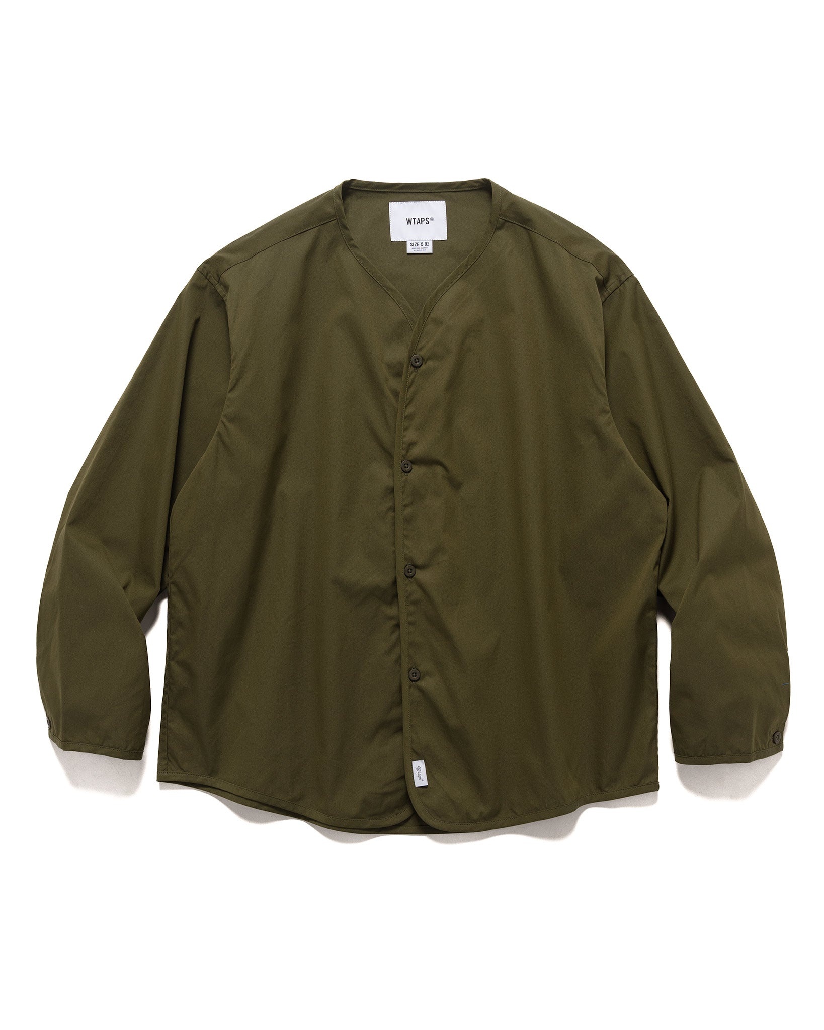 WTAPS Scout Jacket / LS / Button Up / NYCO. Weather Olive Drab | REVERSIBLE