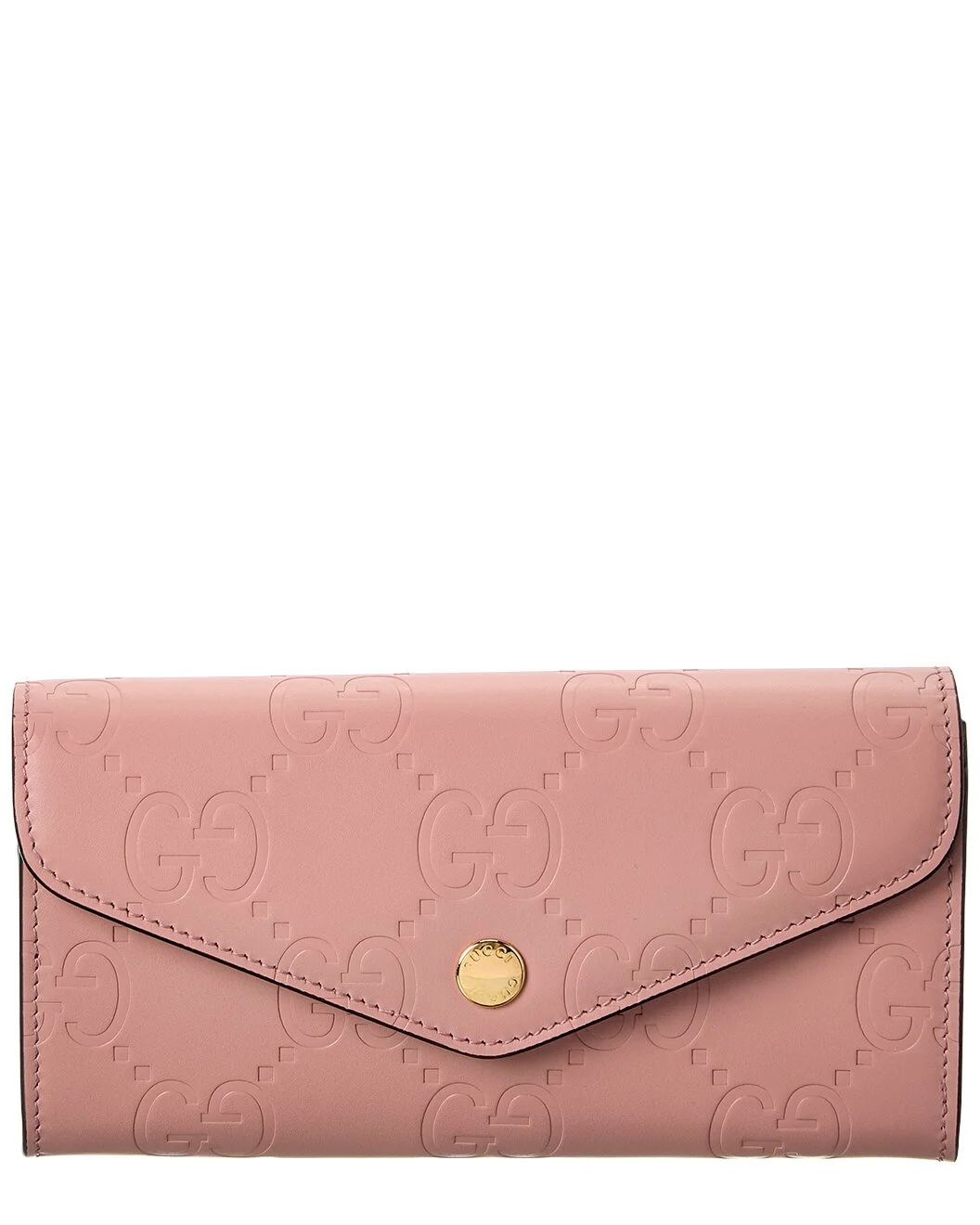 Gucci GG Leather Continental Wallet - 1