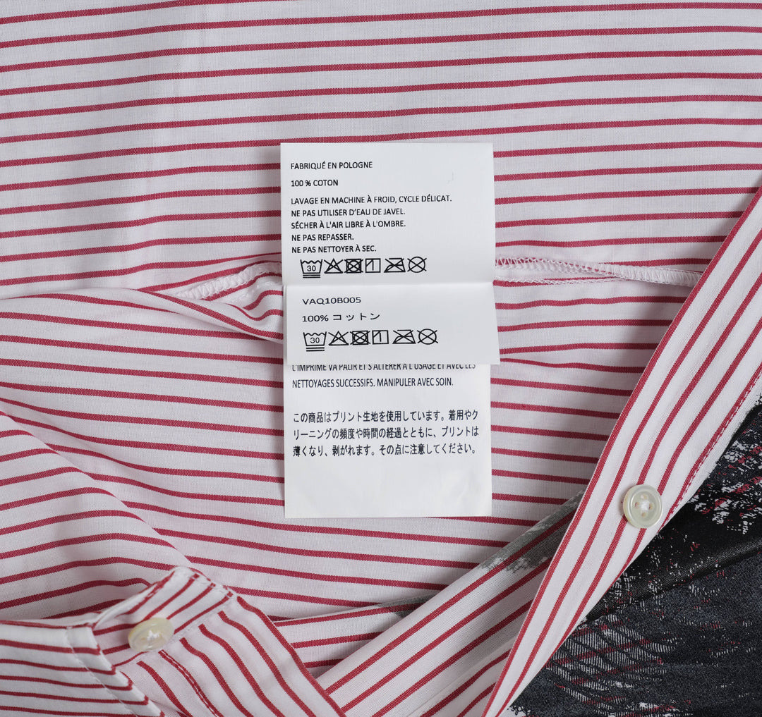 Women Trompe Loeil Button Down Top - 4