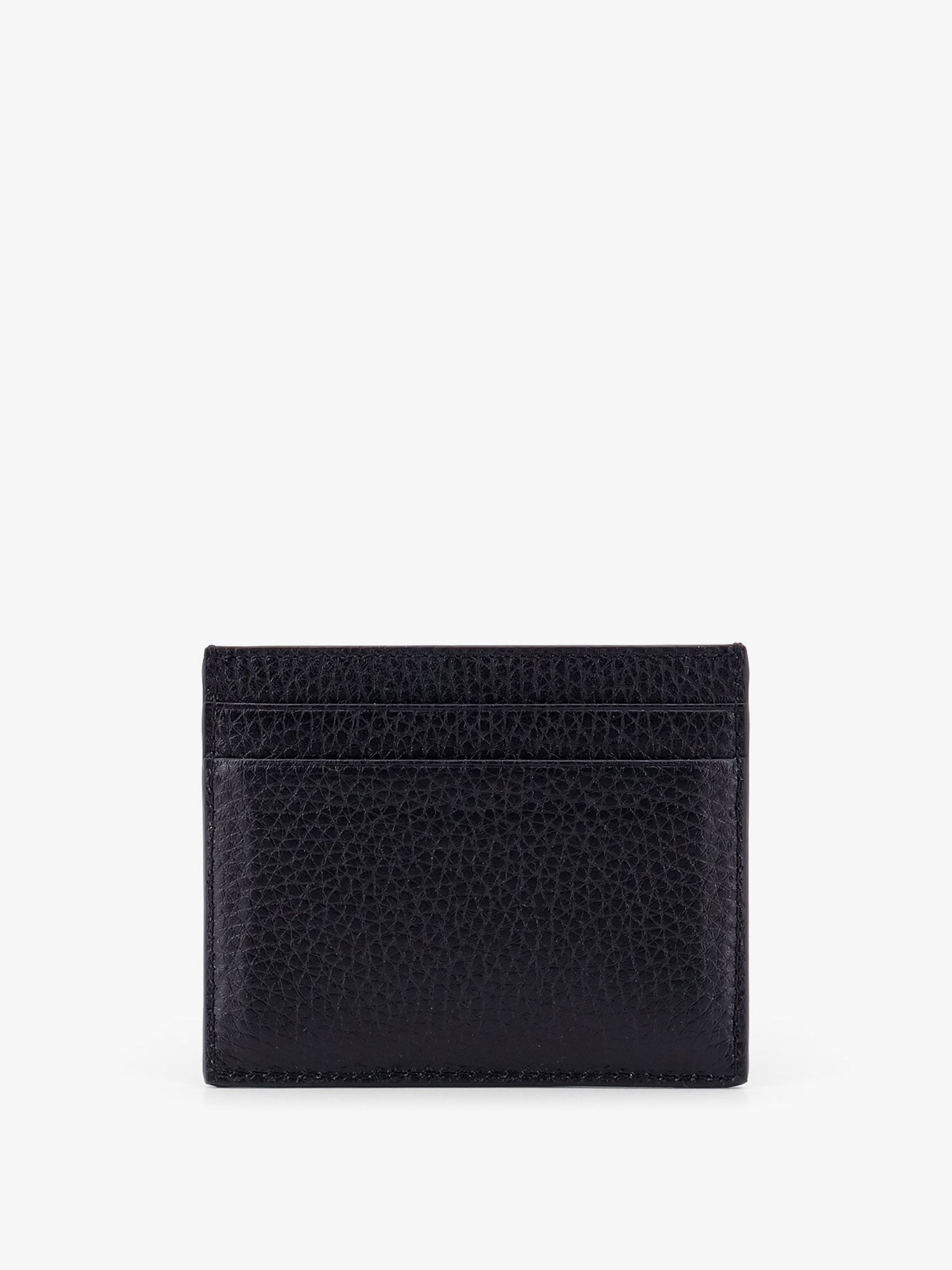 Valentino Garavani Men Leather Card Holder With Stud Detail - 2
