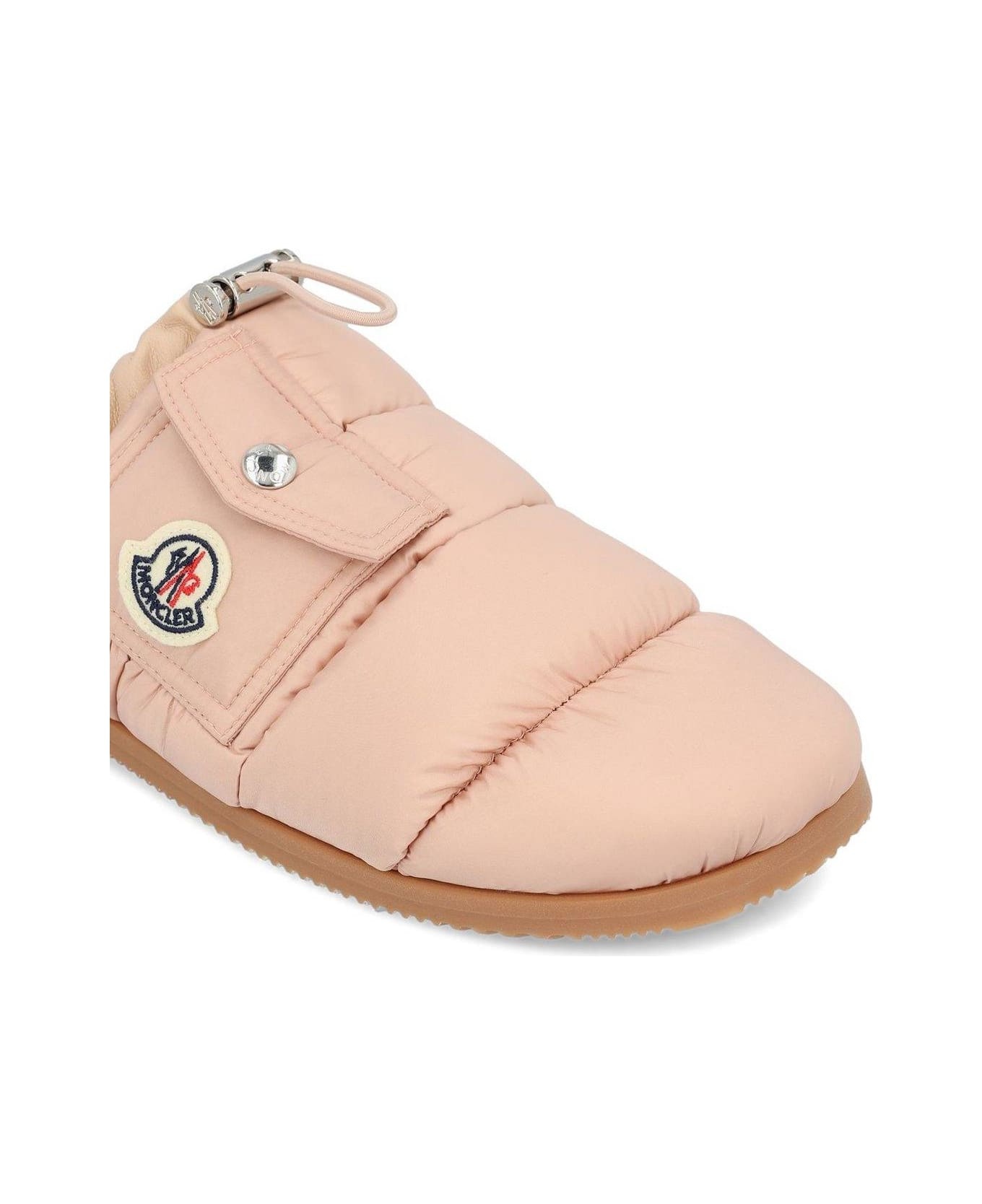 Logo Patch Padded Slippers - 4