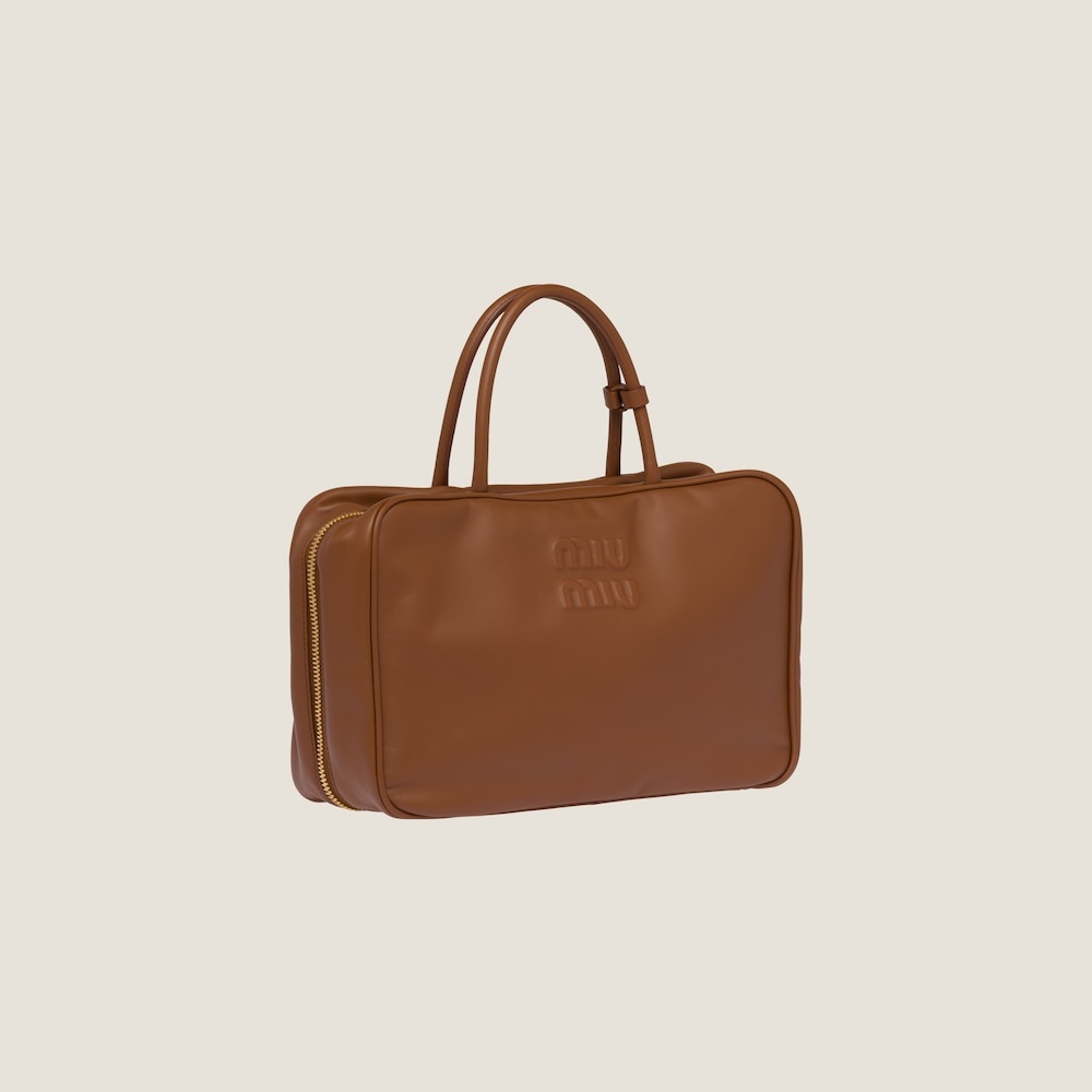 Leather top-handle bag - 2