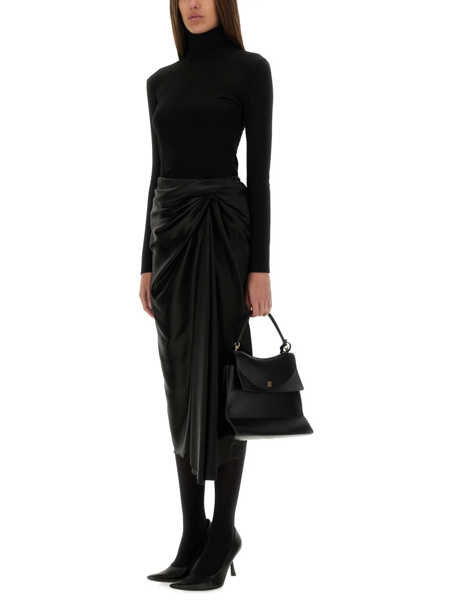 DRAPED SKIRT - 2