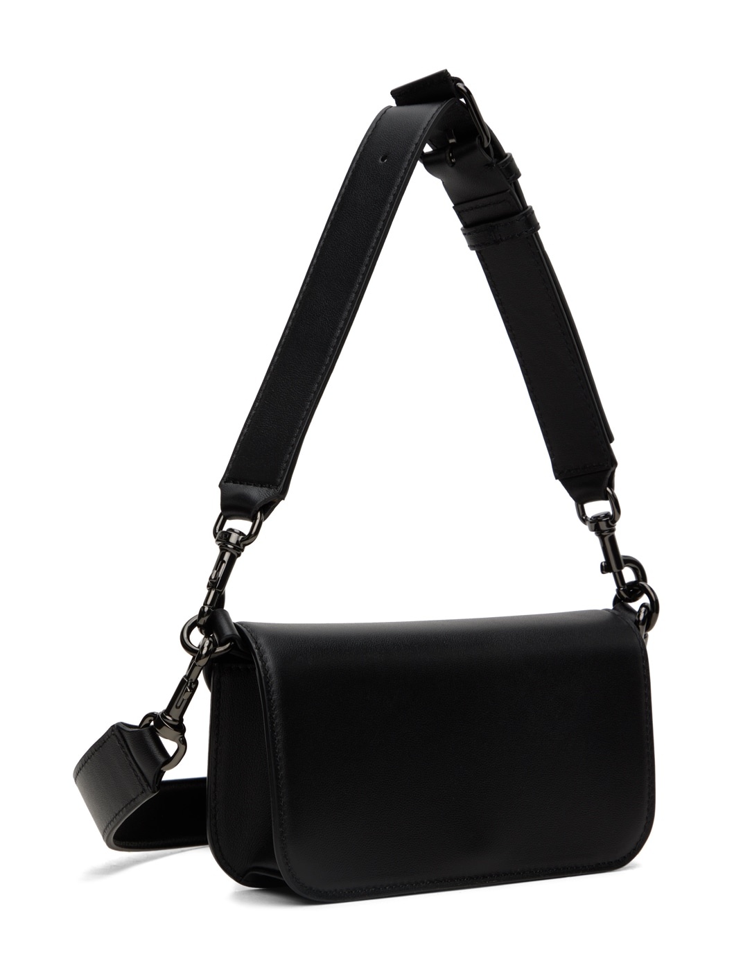 Black Mini Locò Crossbody Bag - 3