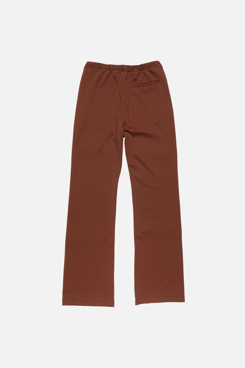 Casual jersey trousers - Brown 1