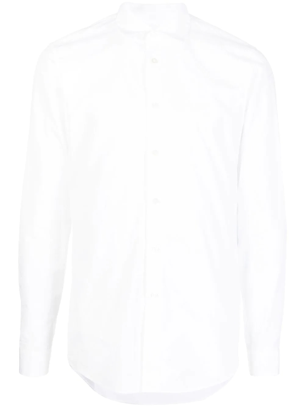 long-sleeve cotton shirt - 1