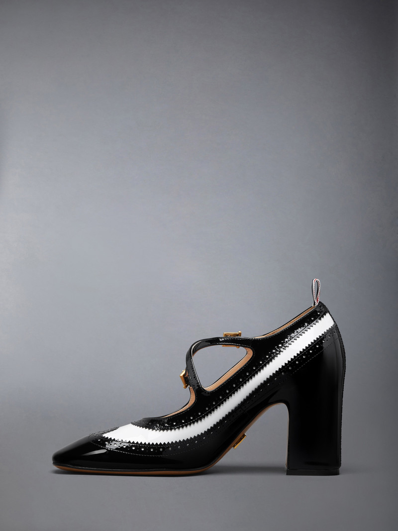 Thom Browne LEATHER CRISS CROSS THOM JOHN 75MM outlook