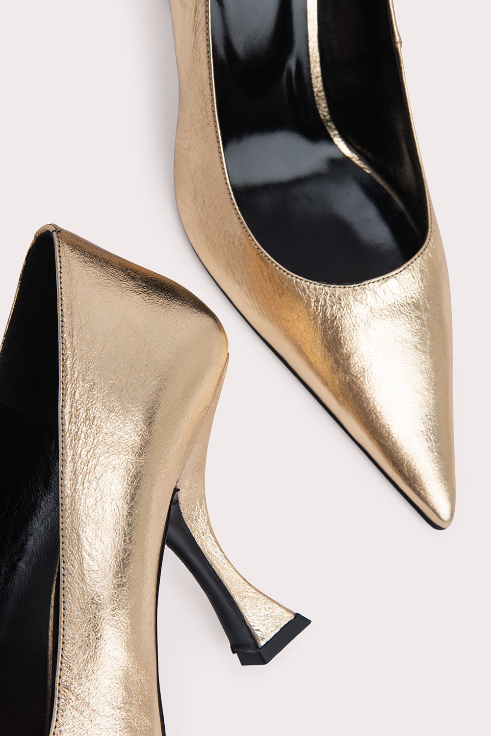 Viva Parchment Metallic Leather - 5