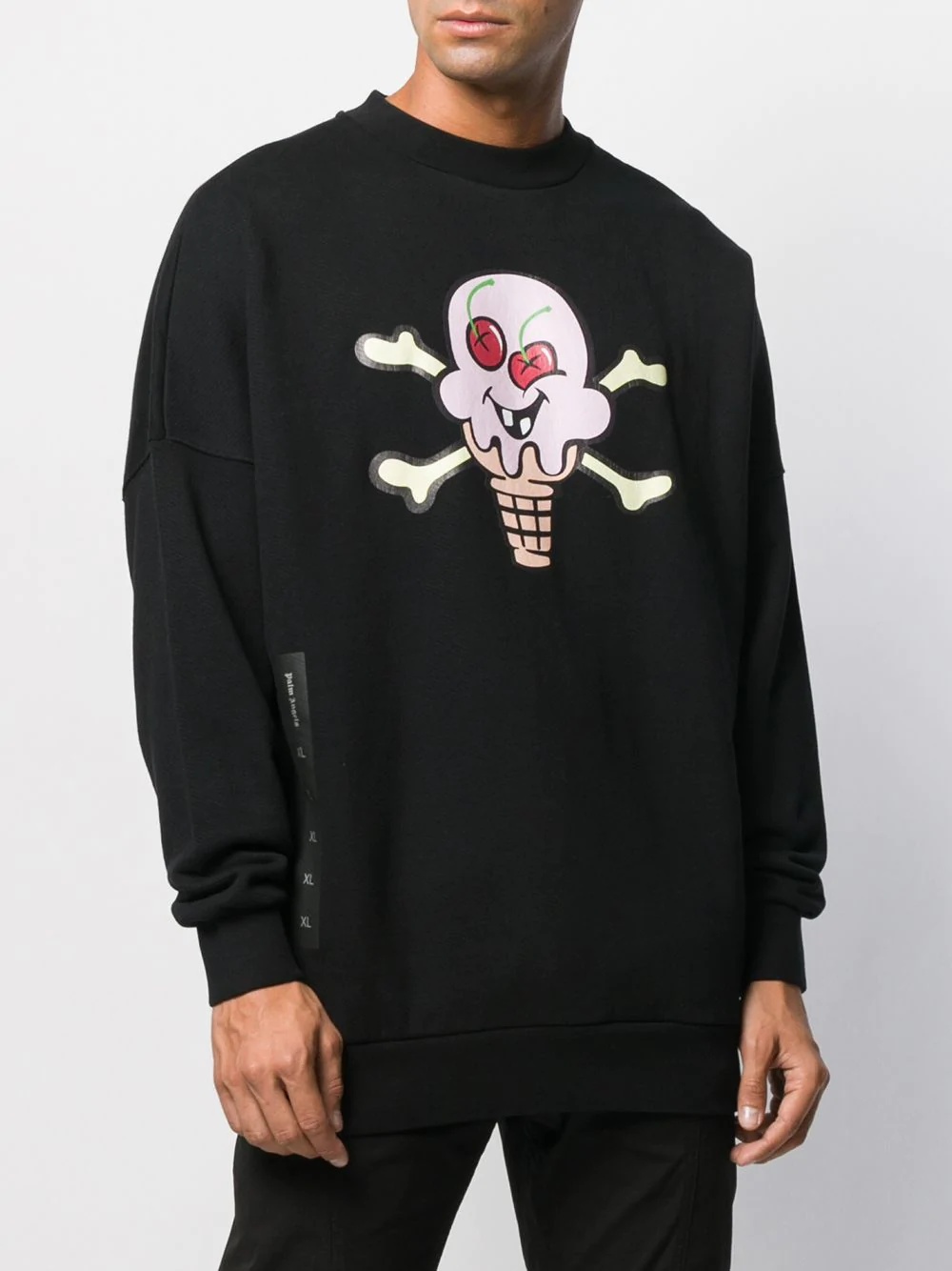 ice cream skull print sweatshirt - 3