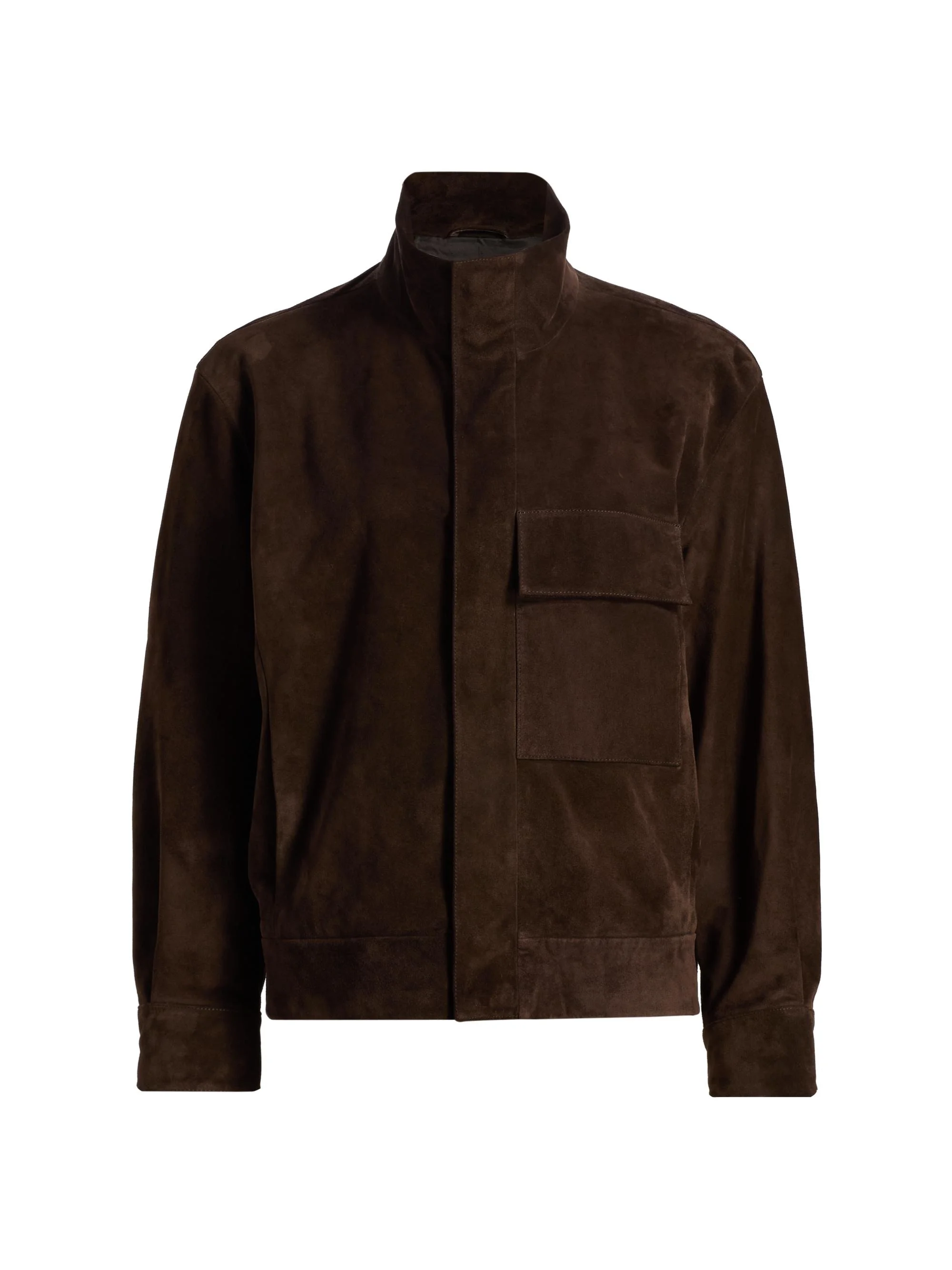 Women's Cirque Suede Jacket - Chocolate Brown - 1