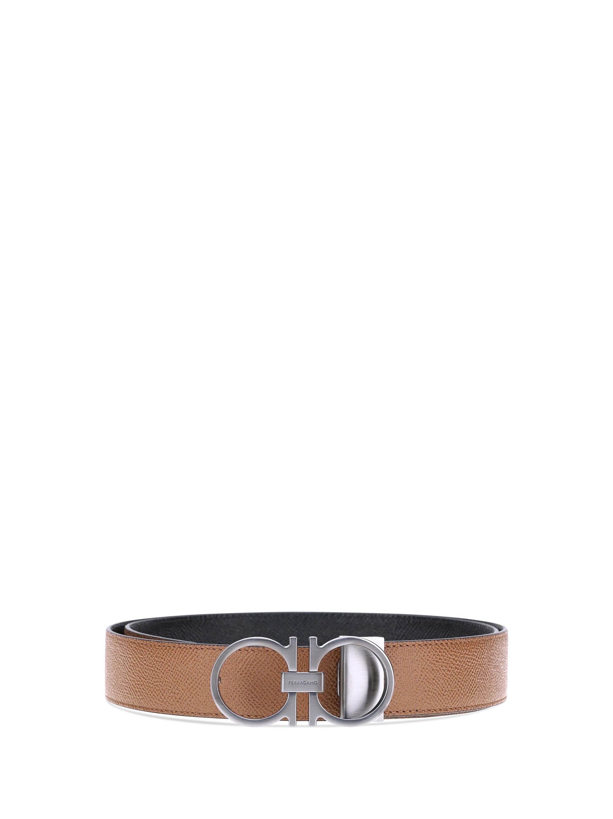 Ferragamo Men Gancini Reversible Belt - 1