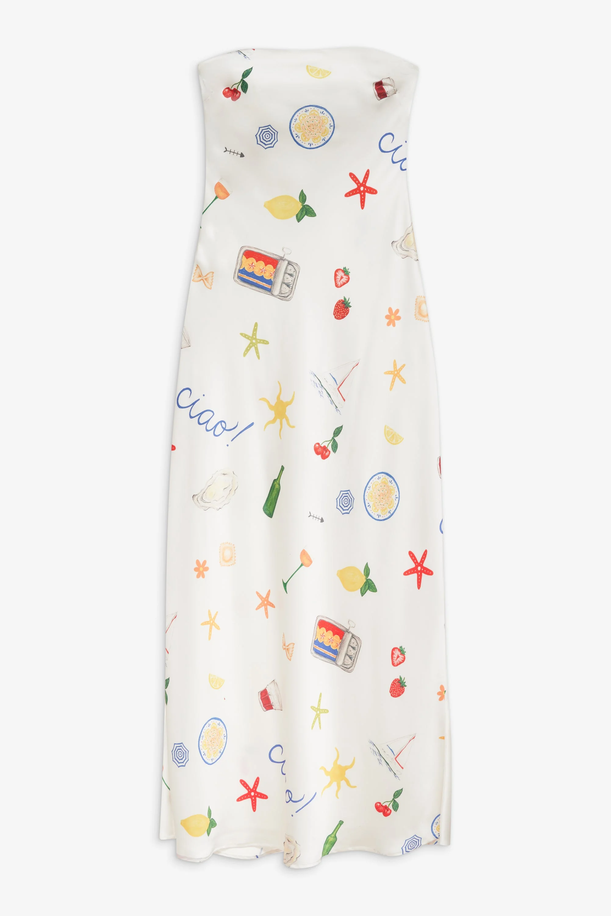 Carla Strapless Maxi Dress - 1