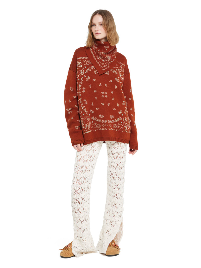 Bandana Jacquard Sweater 9