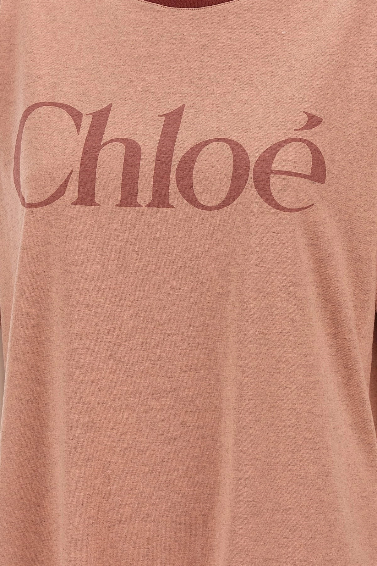 Chloé Women Logo Print T-Shirt - 4