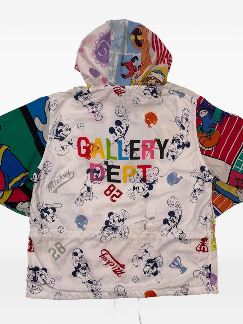 GALLERY DEPT. x Disney nick printed hooded jacket outlook