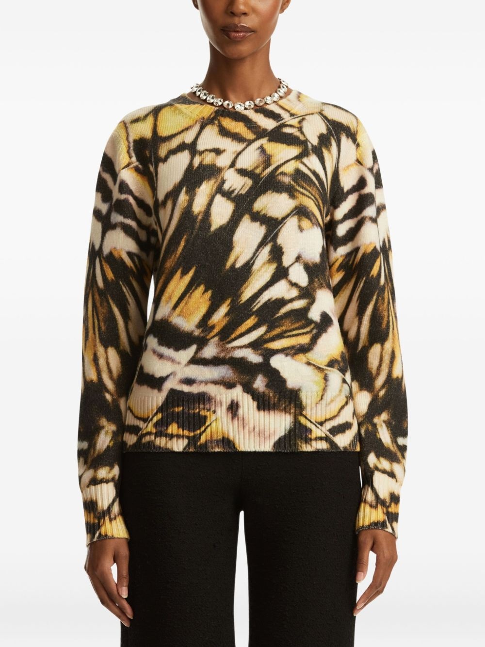 printed jumper - 3