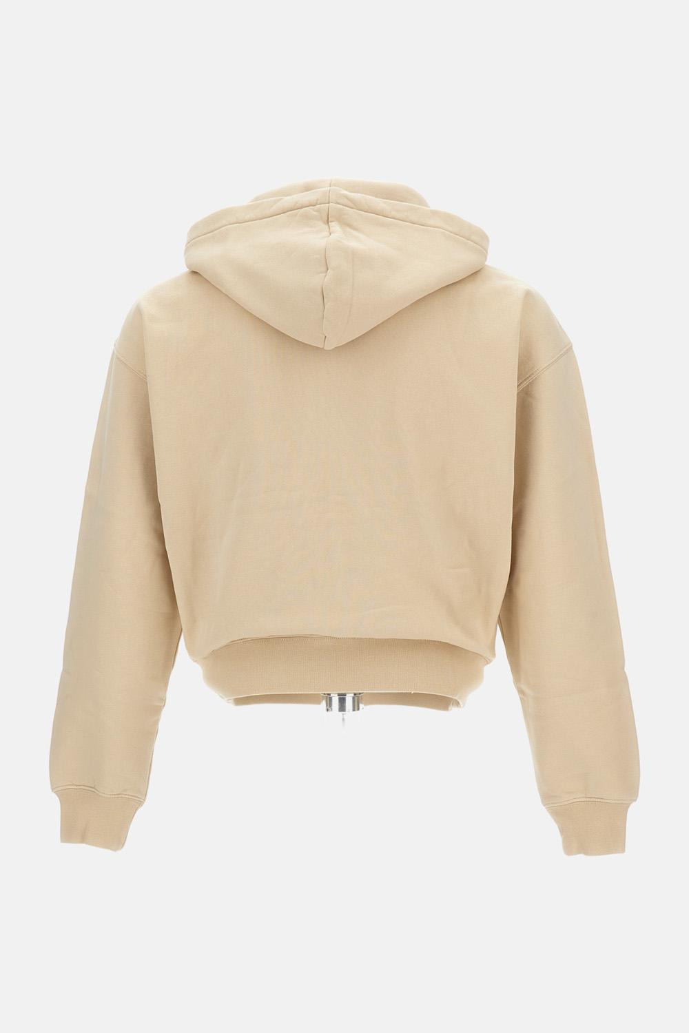 LE HOODIE ZIP GROS GRAIN - 2
