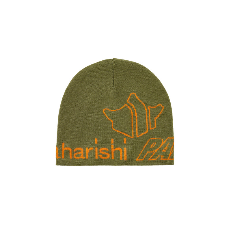 PALACE MAHARISHI NO CUFF BEANIE OLIVE - 1