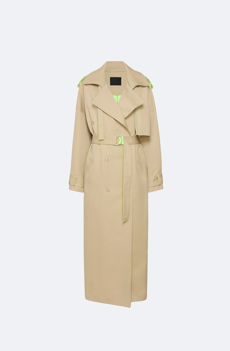 Cotton Double Breasted Trench 1