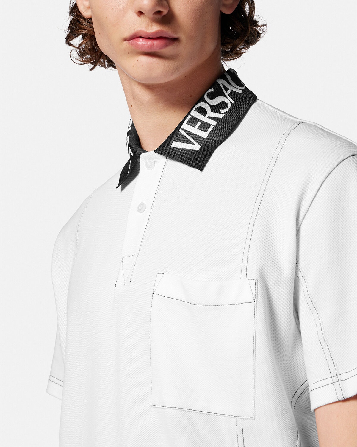 Logo Short-Sleeved Polo Shirt - 5