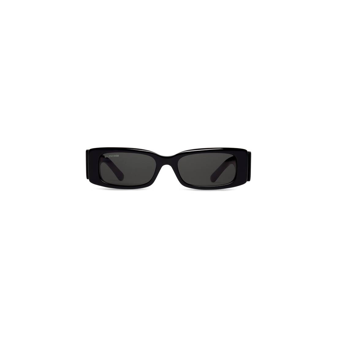 Max Rectangle Sunglasses in Black - 1