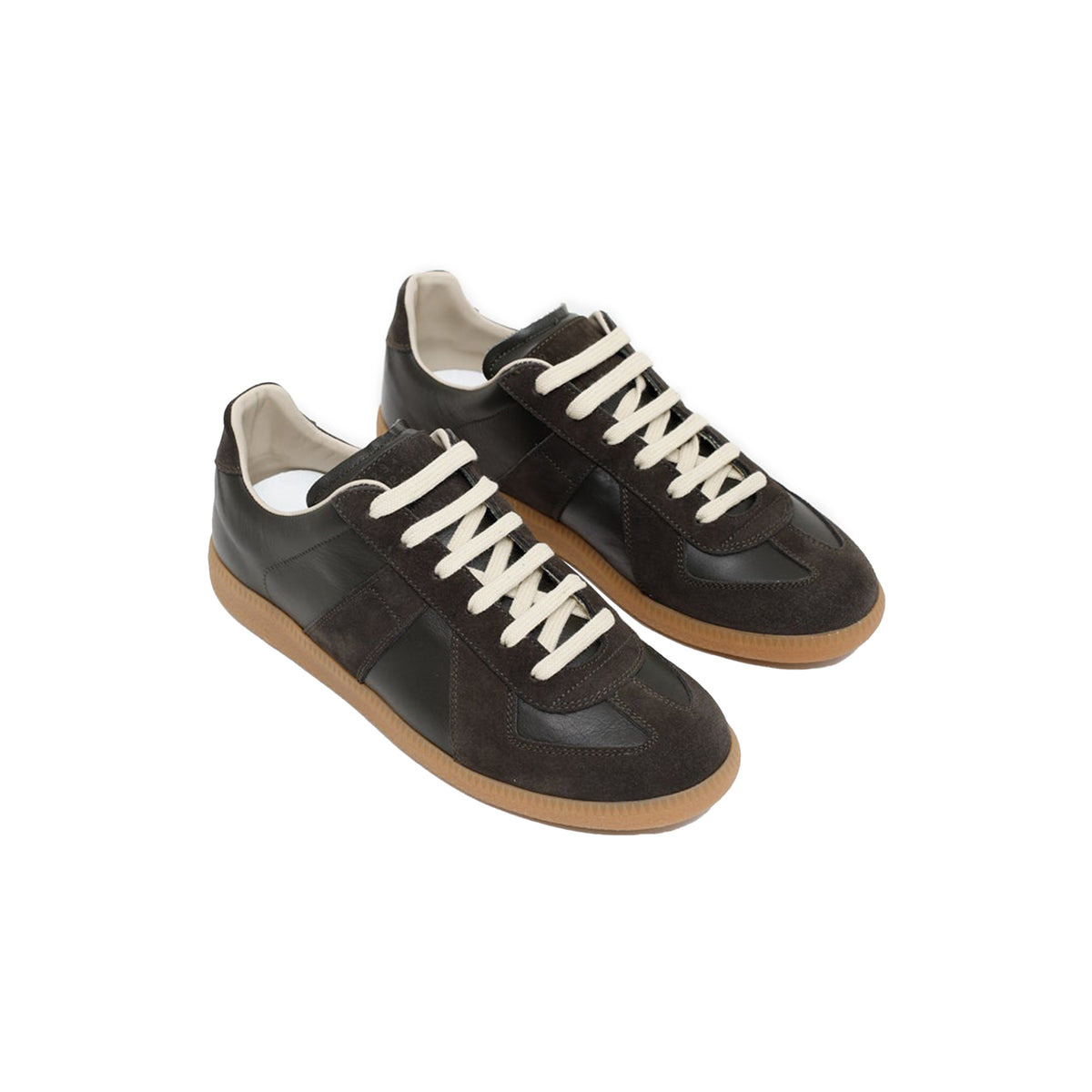 MEN'S REPLICA SNEAKERS (DARK BROWN) - 2