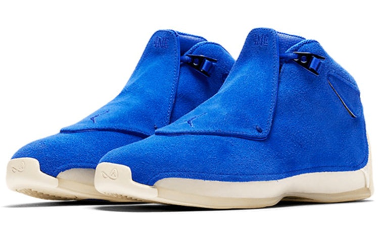 Air Jordan 18 Retro 'Blue Suede' AA2494-401 - 3