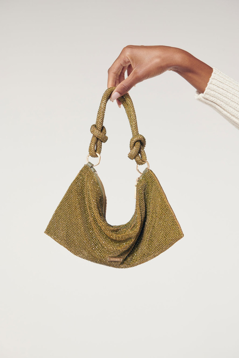 HERA NANO RHINESTONE SHOULDER BAG 4