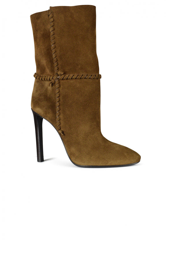 Saint Laurent Women Mica 105 Ankle Boots - 3