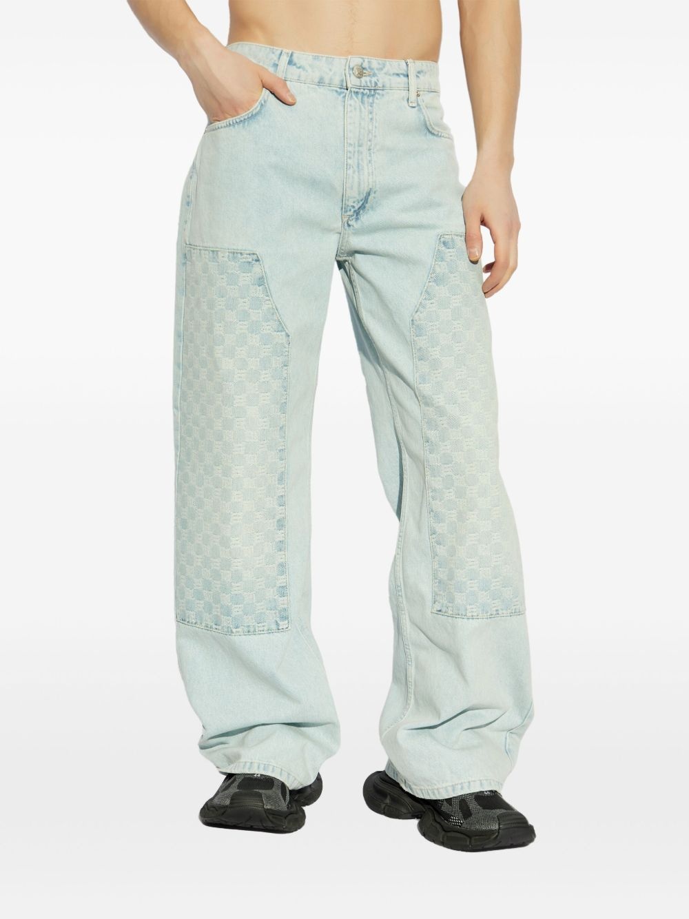 Monogram Carpenter jeans - 3