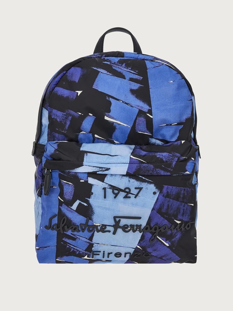 PALM PRINT BACKPACK 1