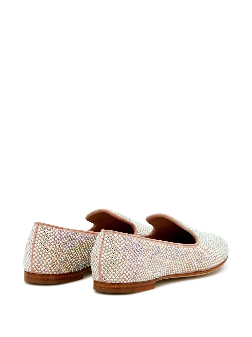 Lindy rhinestone loafers - 3