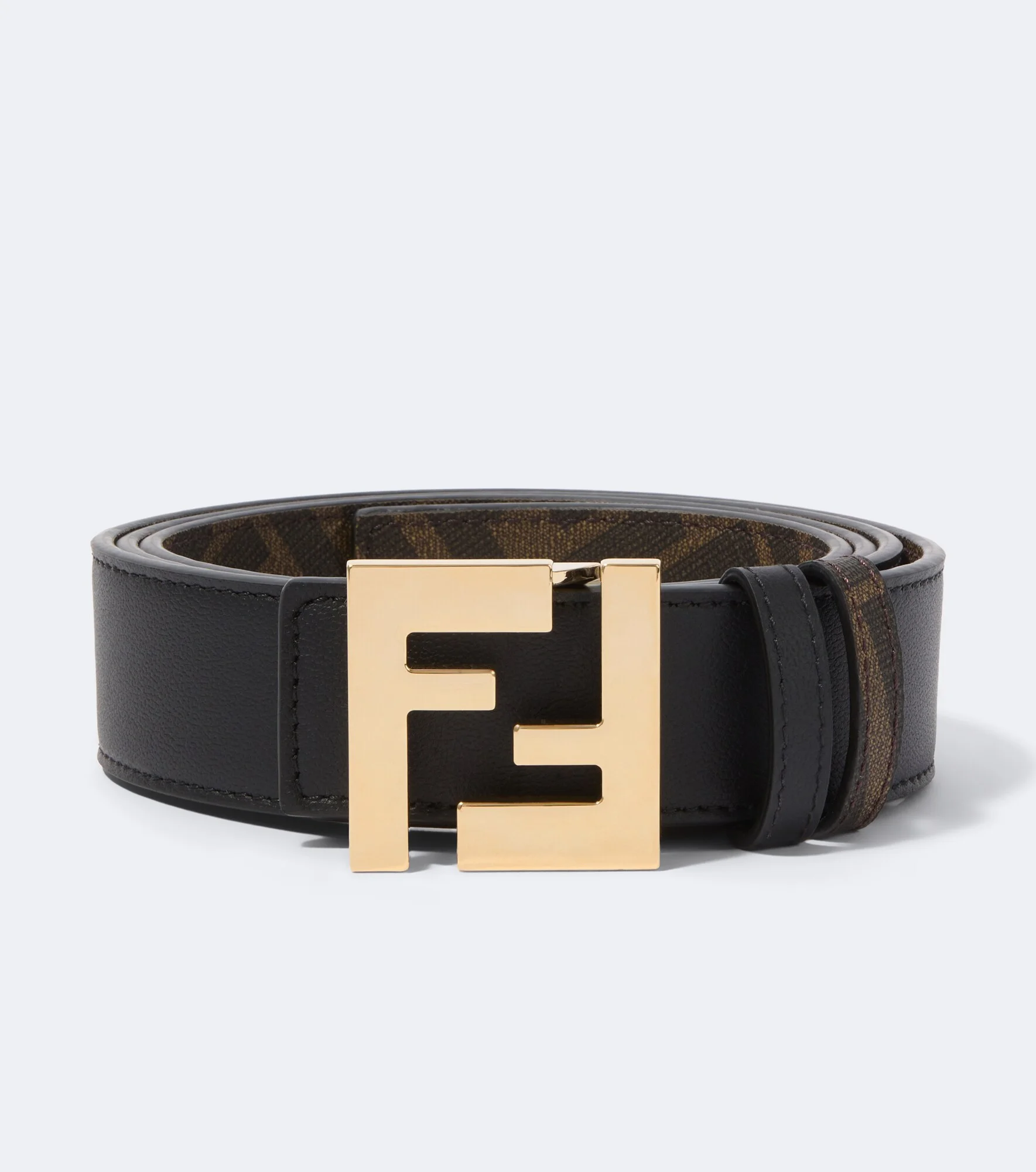 FF Zucca reversible leather belt - 1