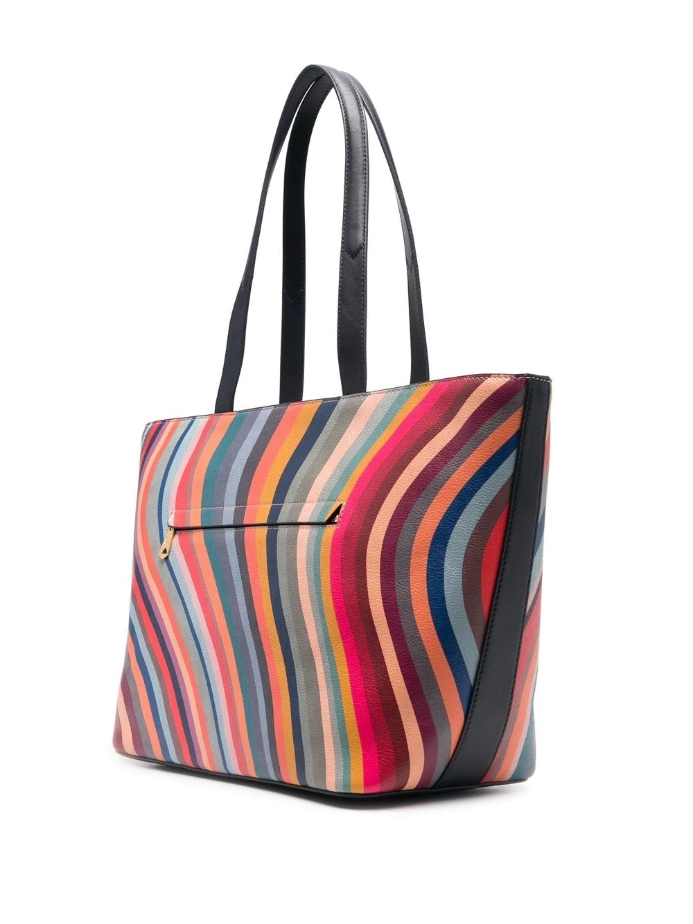 swirl striped pattern bag - 4