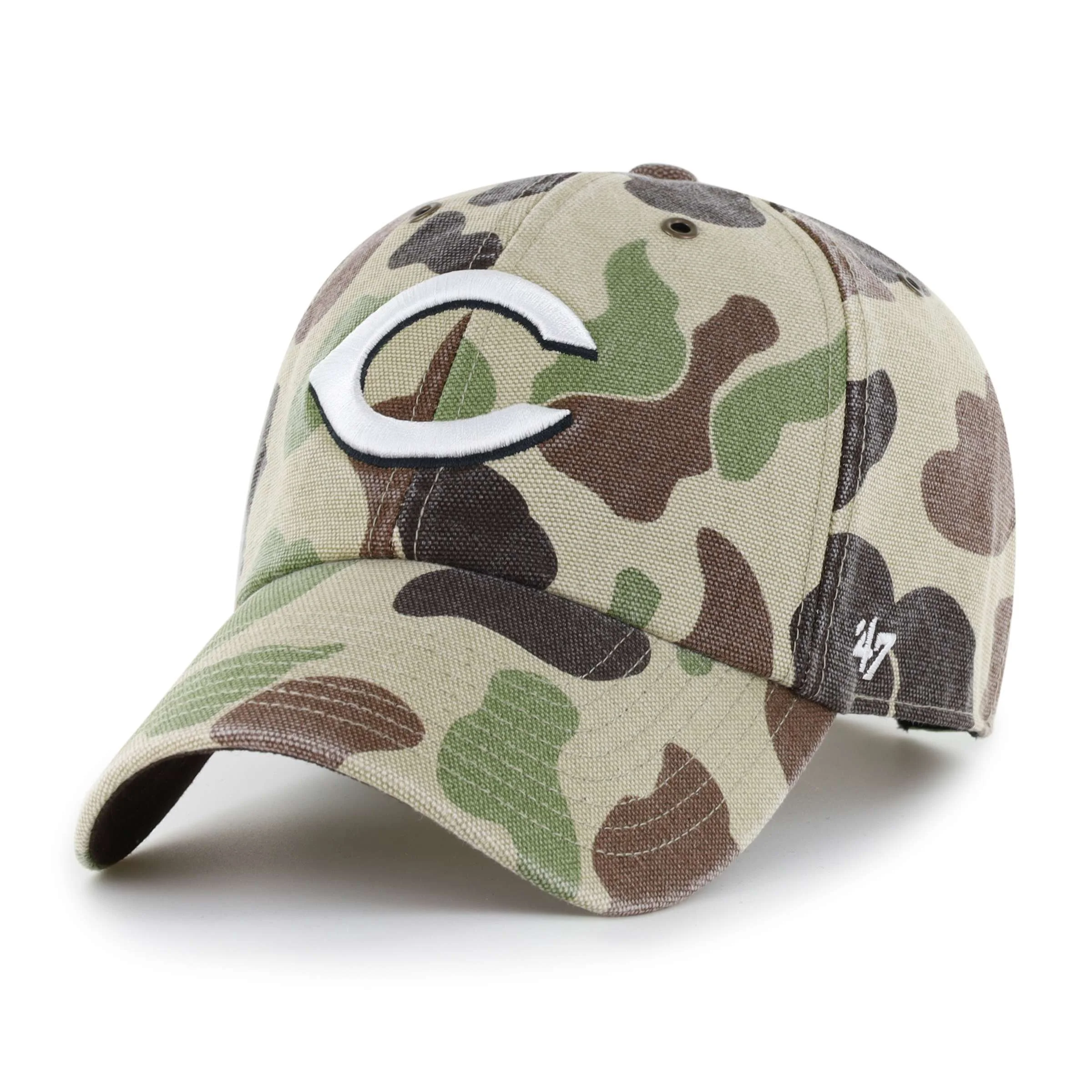 Cincinnati Reds '47 Camo Clean Up - 1