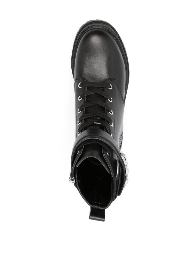 Parker 40mm leather ankle boots 4