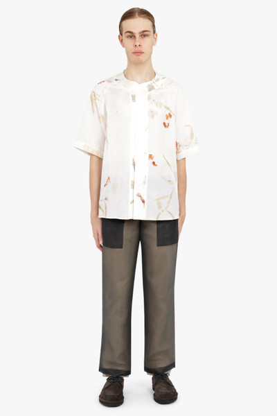 FENG CHEN WANG NATURAL PLANT DYE SHORT SLEEVE SHIRT | WHITE outlook