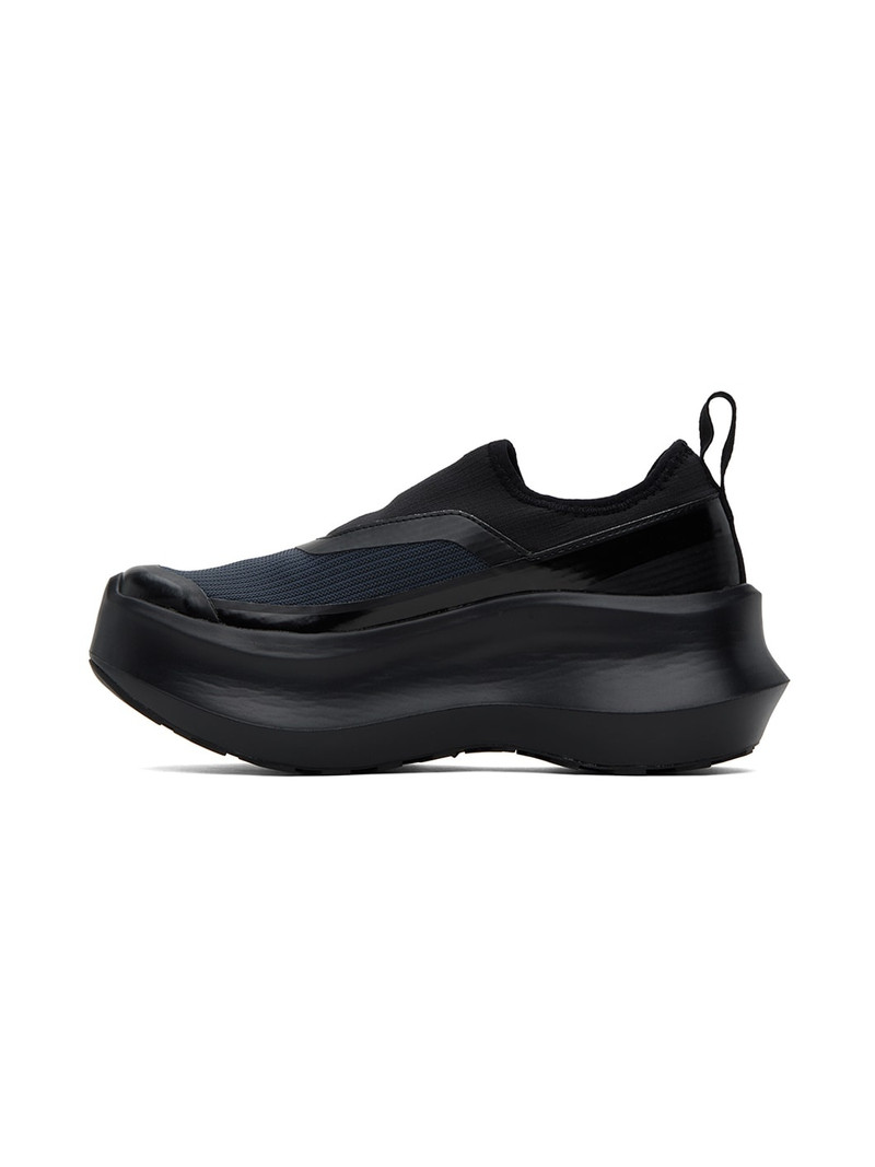Comme Des Garçons Black Salomon Edition Slip On Platform Sneakers outlook