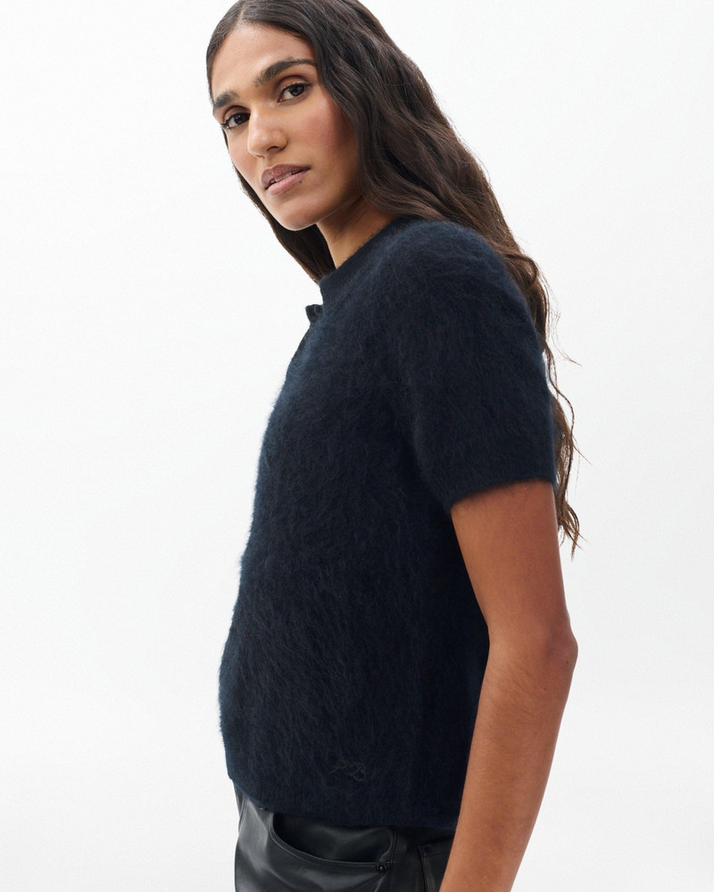 Jada Brushed Cashmere Polo 4