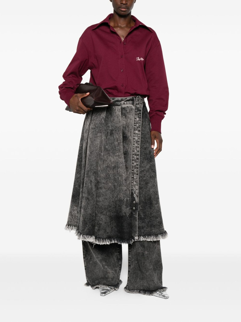 THE ATTICO button-down shirt outlook