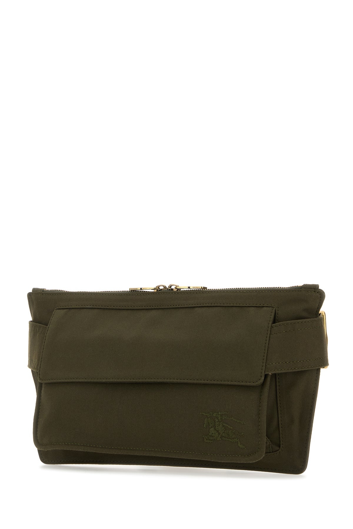 Army green canvas Trench belt bag - 2