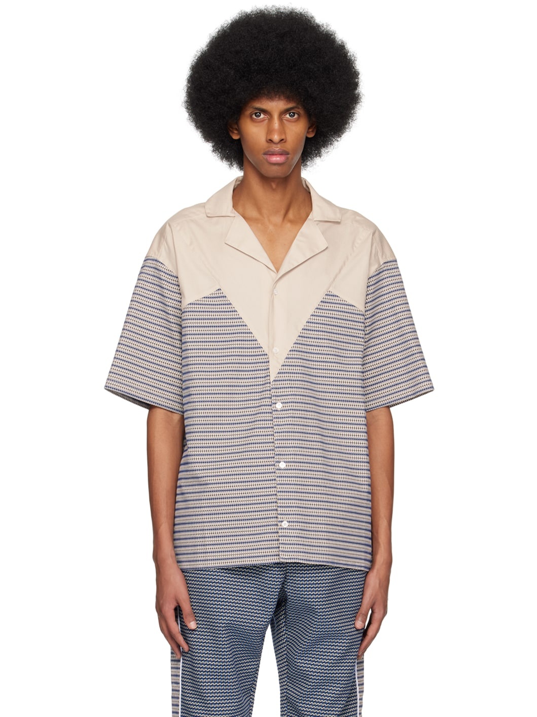 Beige Khorba Shirt - 1