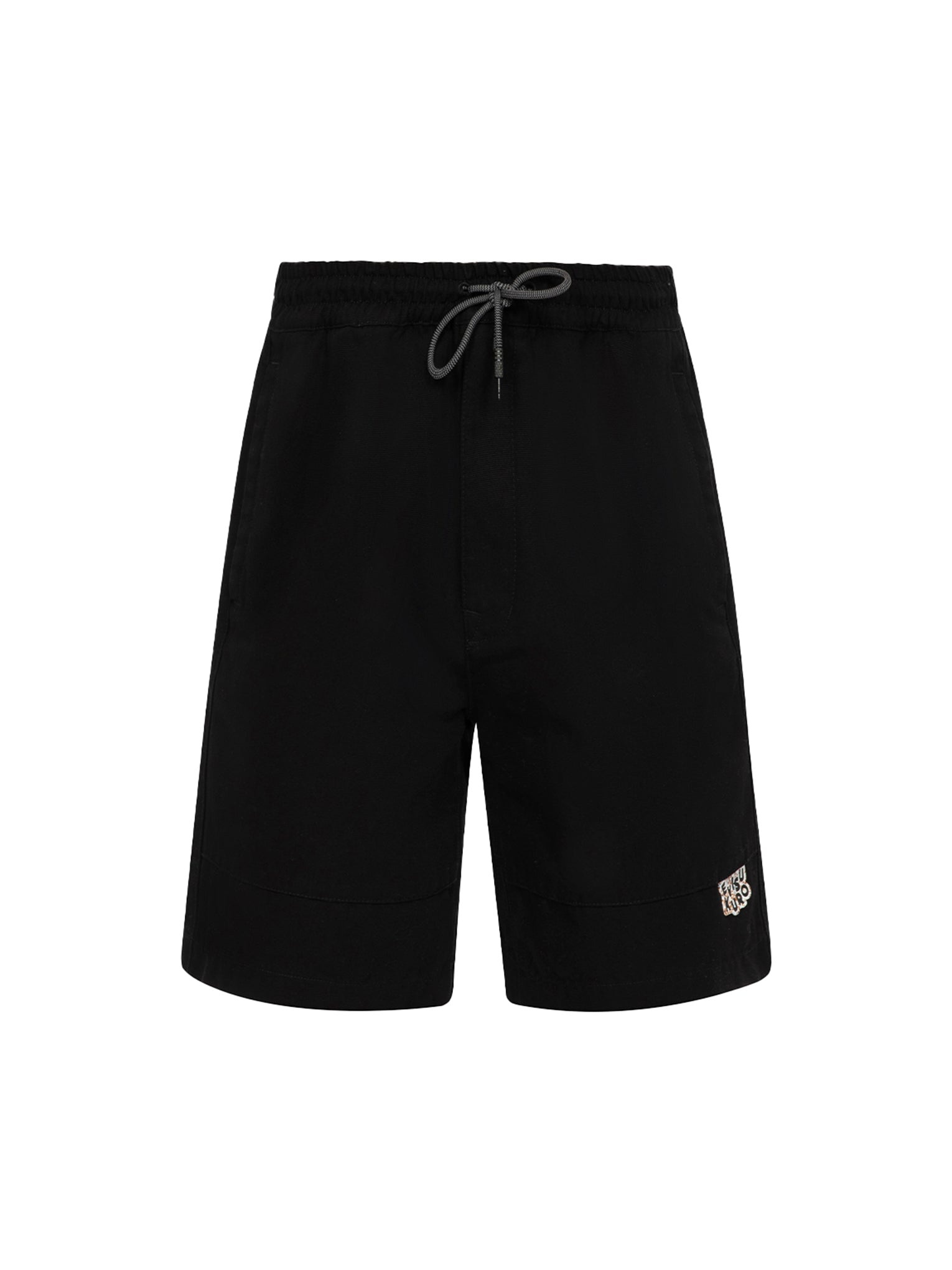 Seagull and Logo Print Relax Fit Panel Shorts - 11