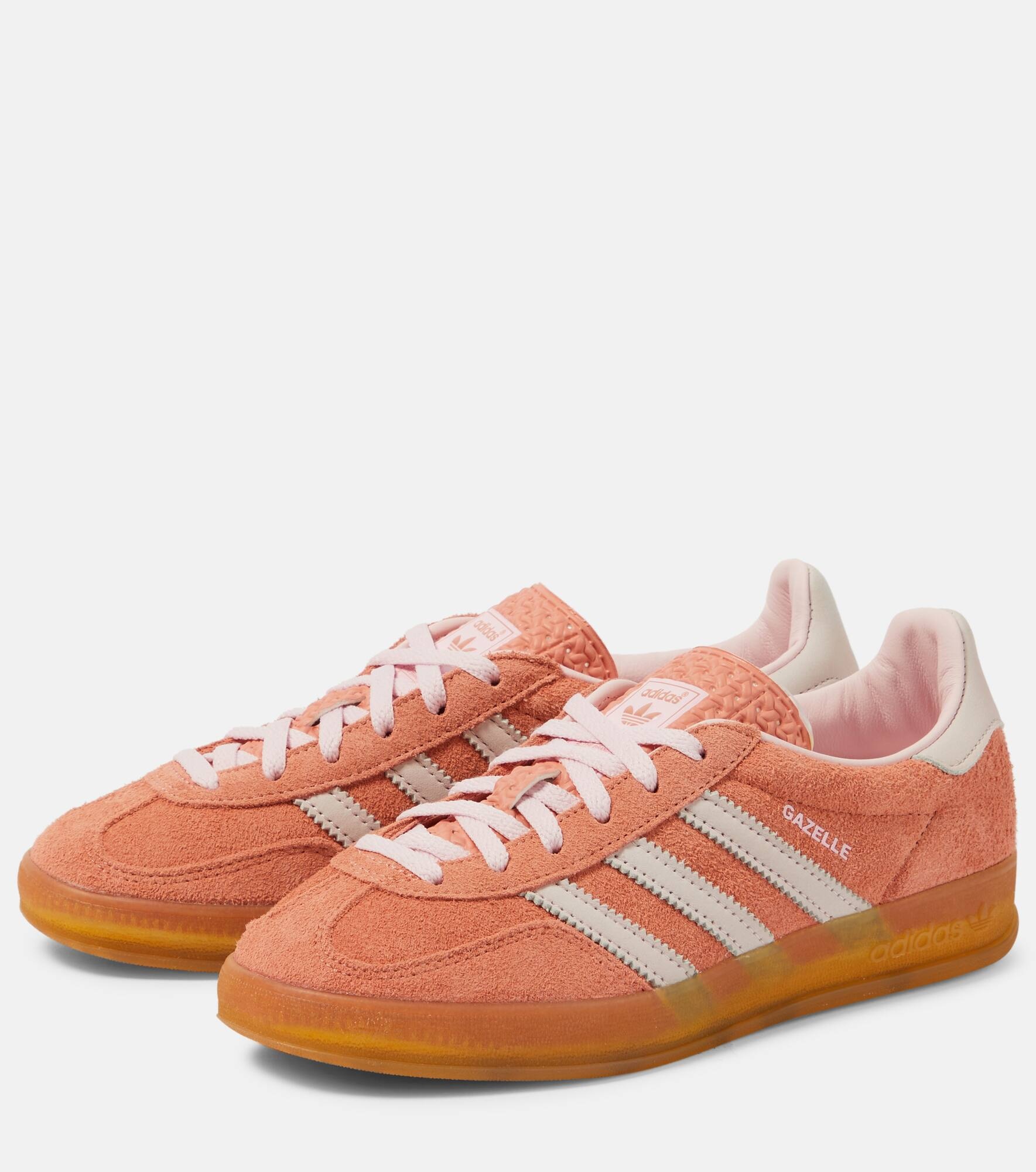 Gazelle suede sneakers - 5