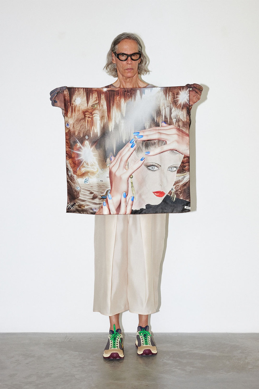 PASCALE PRINT FOULARD / silk - 3