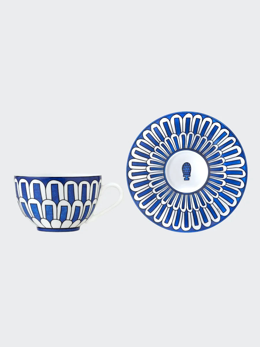 Bleus d'Ailleurs Cup & Saucer - 1
